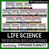 Life Science Biology Presentations Notes & Exams | Microso
