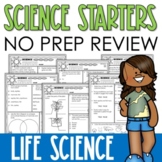 Life Science Morning Work Science Warm Ups Worksheets and 
