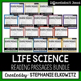 Life Science Biology Reading Comprehension Passages | Prin