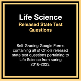 Life Science - Released State Test Questions