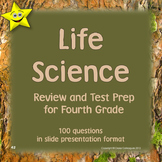 Life Science Review and Test Prep, Grade 4 Distance Learning