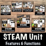 Life Science STEM/STEAM Unit Bundle: Features and Functions