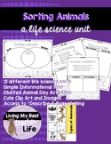 Life Science-Sorting Animals Properties & Characteristics 