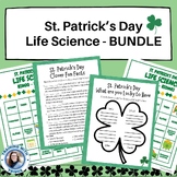 Life Science St Patrick's Day Bundle - BINGO and Activity Sheets