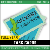Life Science Task Card Bundle