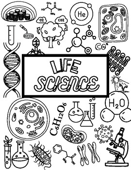Preview of Life Science and Biology Graphic Organizer for Binder or Journal