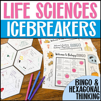 Preview of Life Sciences Icebreakers: Biology, Life Science, Health, Anatomy & Physiology