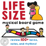 Life Size Music Board Game: 100+ theory terms