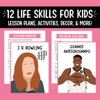 Preview of 12 Life Skill Activities for Students
