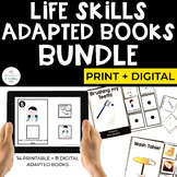 Life Skills Adapted Books Bundle (Digital Adapted Books fo