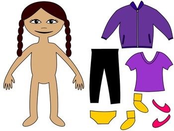 99p dress yourself clipart