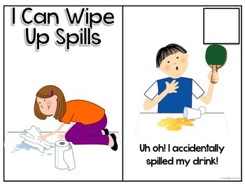 clean up spills clip art