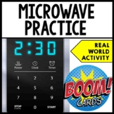 Life Skills - BOOM CARDS - Cooking - Using a Microwave - F