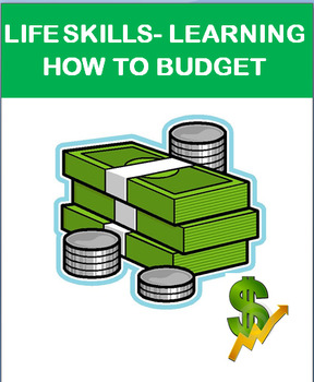 Preview of Life skills-Learning how to budget. Lesson/activities. CDC Health Standard 5