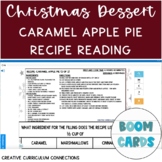 Life Skills Caramel Apple Pie Dessert Recipe Read & Comp B