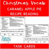 Life Skills Caramel Apple Pie Dessert Recipe Read & Compre