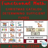 Life Skills Christmas Catalog Math Determining Sufficient 