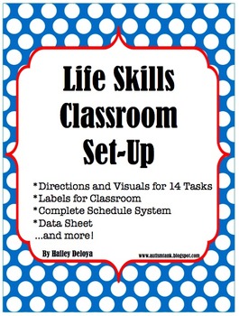 Preview of Life Skills Classroom Set-Up