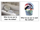 Cleaning Jobs and Supplies for Life Skills: Sorting Activity