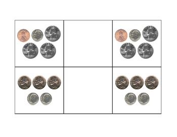 Preview of Life Skills: Coin Set Match