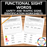 Life Skills Community Safety Signs Printable Worksheets Special Edu. 