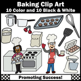 Life Skills Cooking Baking Cookies Chef Moveable Clipart f