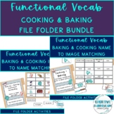 Life Skills Cooking Functional Vocab Word Series 1-3 File 