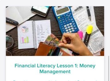 Preview of Life Skills Curriculum:  Financial Literacy Managing Money Gr. 9-12+