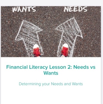 Preview of Life Skills Curriculum: Making Decisions - Wants vs. Needs Gr. 9-12+