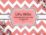 Life Skills Department Store Sort pt 2
