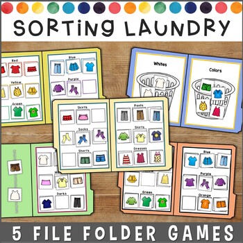 Life Skills File Folder Game Bundle by Exceptional Thinkers | TpT