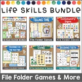 Life Skills File Folder Game Bundle