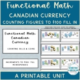 Life Skills Funct. Math Canadian Counting Provided Figures