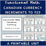 Life Skills Funct. Math Canadian Counting Provided Figures