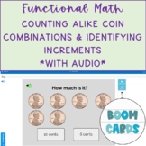 Life Skills Functional Math Counting Like Coin Combination