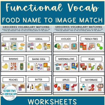 Functional Vocabulary - Household Items *BUNDLE!*