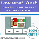 Life Skills Functional Vocabulary Grocery Shopping Image t