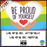 Social Skills | Be Proud Book | We are all People | Pride Day