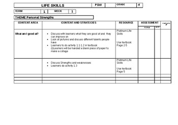 life skills grade 4 lesson plans by classroom coach tpt