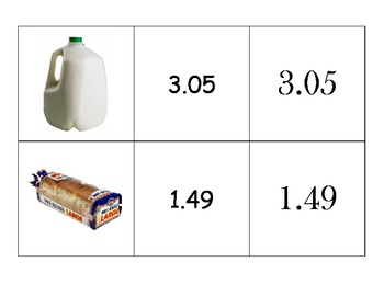 Preview of Life Skills: Grocery Prices