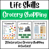 Life Skills:  Grocery Shopping Activities