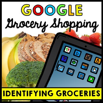 Life Skills - Grocery Shopping - Vocabulary - GOOGLE - Special Education Reading