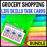 Life Skills - Grocery Store Shopping - Task Cards - Specia