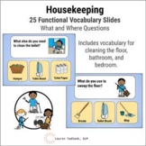Life Skills - Housekeeping Functional Vocabulary - Interac