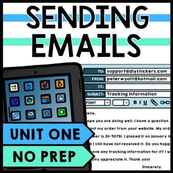 Preview of Life Skills - How to Send an Email - Reading Writing - Email Etiquette