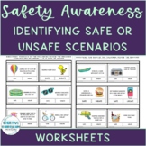 Life Skills ID Safe & Unsafe Summer Scenarios Multiple Cho