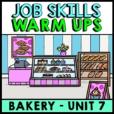 Life Skills - Job Skills - Warm Up - Vocational Skills - B