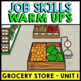 Life Skills - Job Skills - Warm Up - Vocational Skills - G