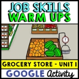 Life Skills - Job Skills - Warm Up - Vocational Skills - G