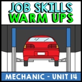 Life Skills - Job Skills - Warm Up - Vocational Skills - M